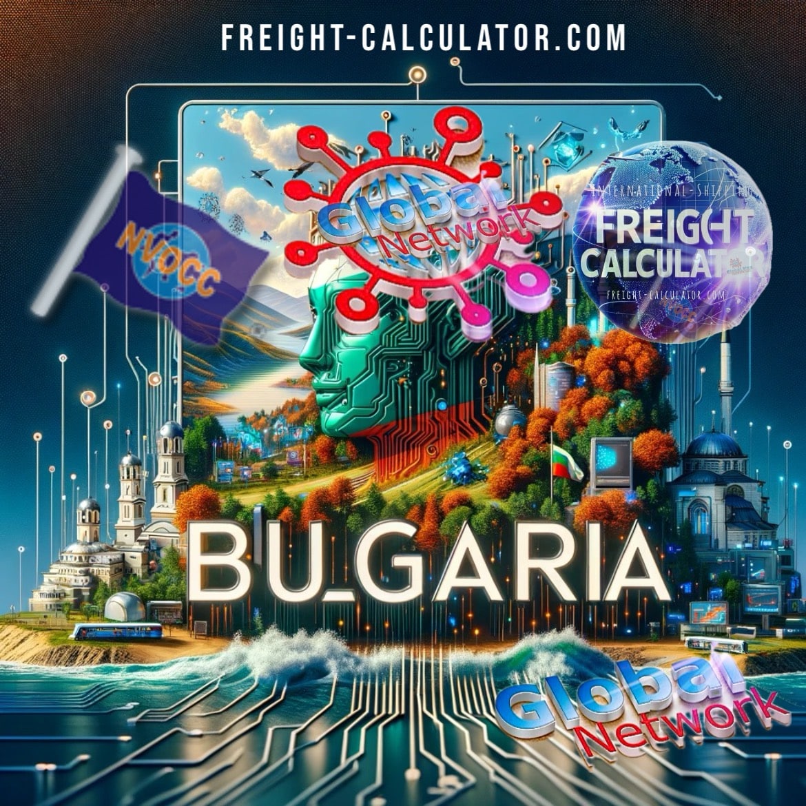 Freight Charges Calculator To BULGARIA