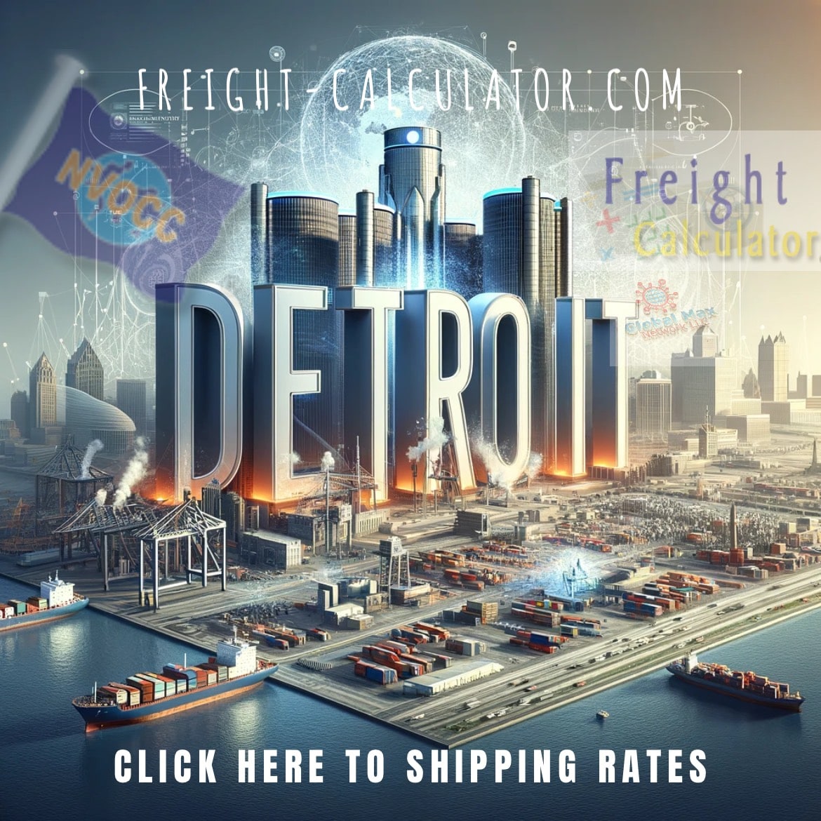 Container Shipping From DETROIT