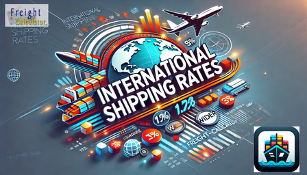 international shipping rates cost