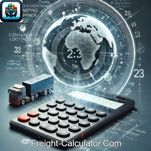 international shipping calculators less than container load