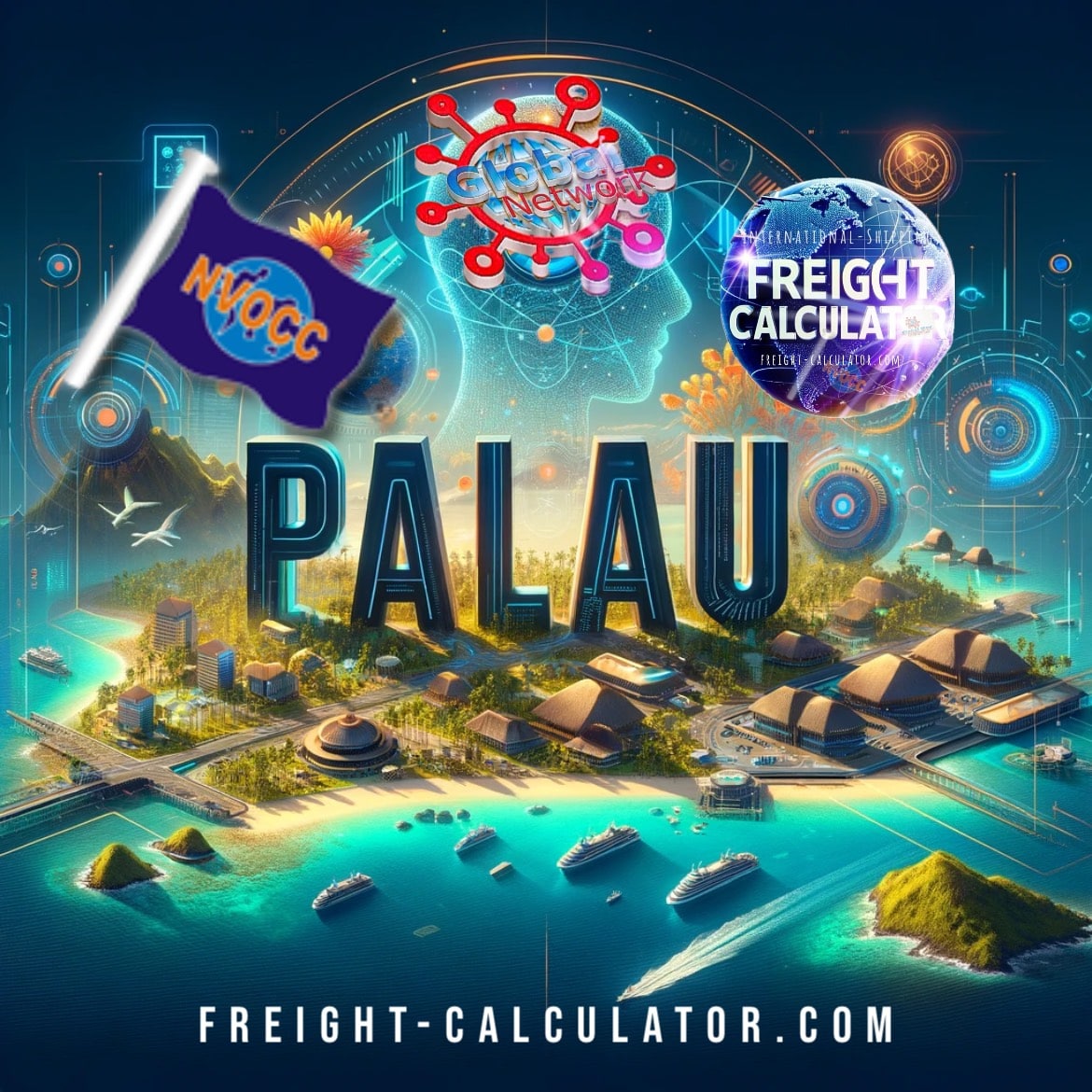 Freight Charges Calculator To PALAU