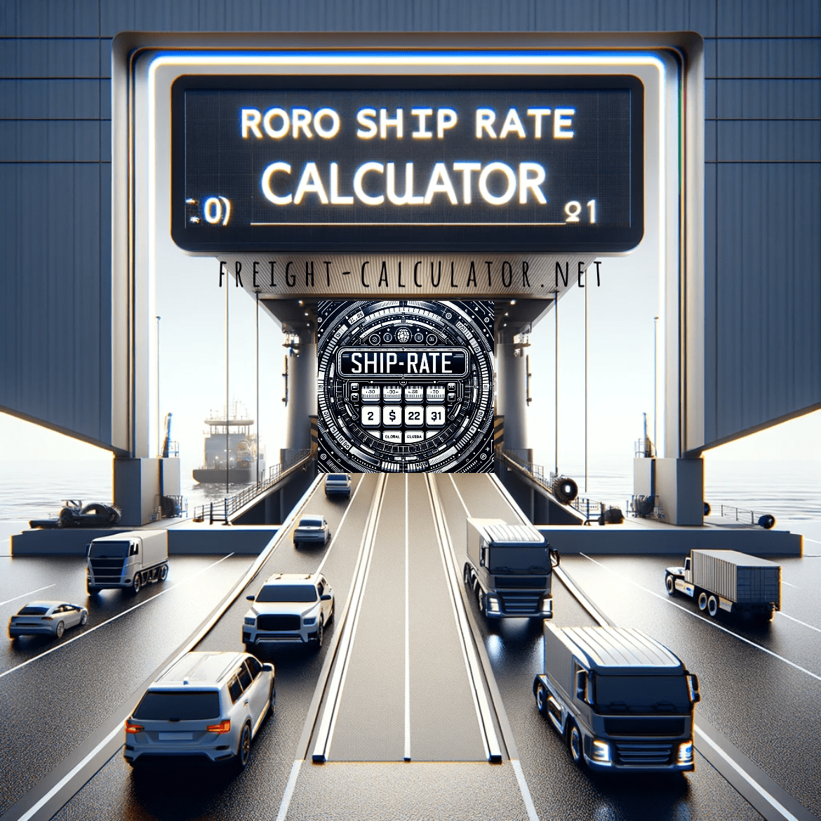 RORO Ship Rate Calculator