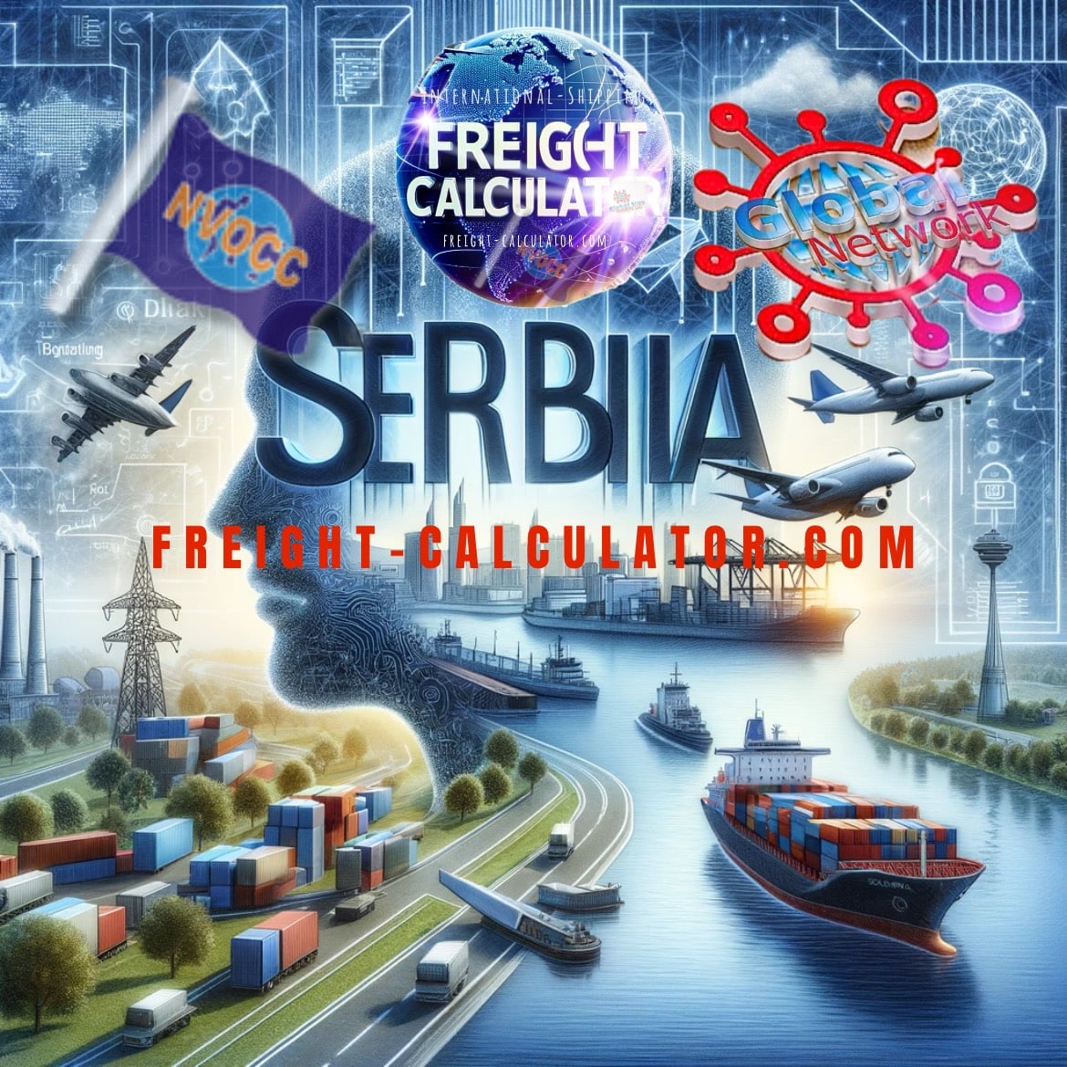 Freight Charges Calculator To SERBIA