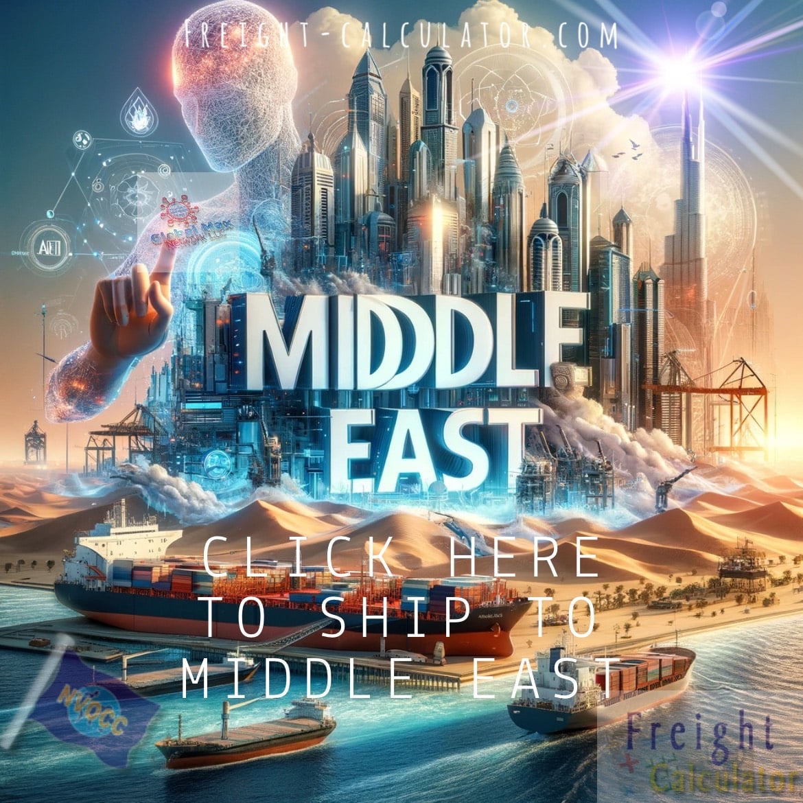 Moving Cost Comparison to Middle East