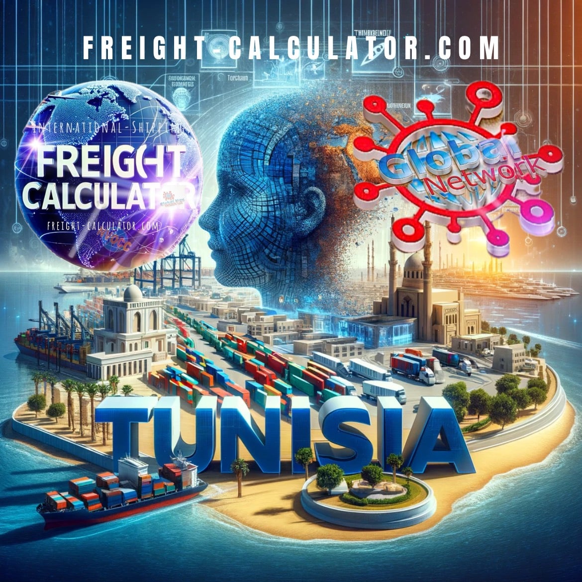 Shipping Freight Calculator to Tunisia