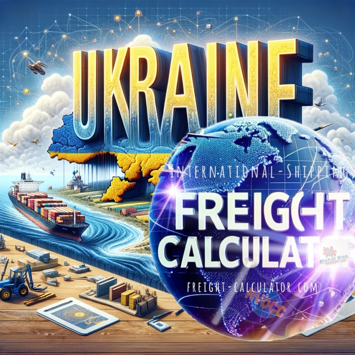 Freight Charges Calculator To UKRAINE
